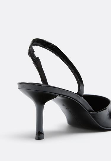 Basic stiletto heel shoes — BLACK  4
