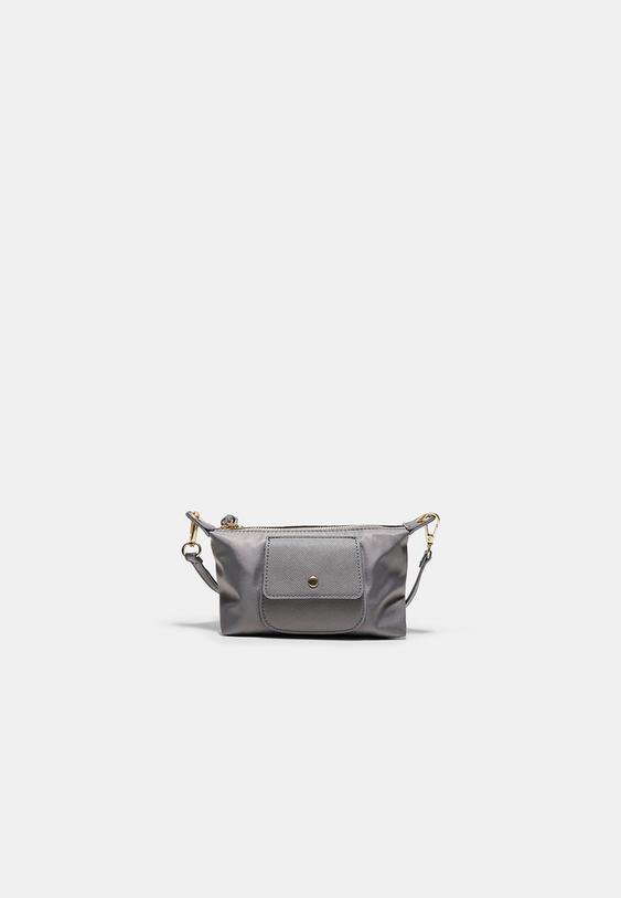 Stradivarius Contrast Mini Bag Stone Os