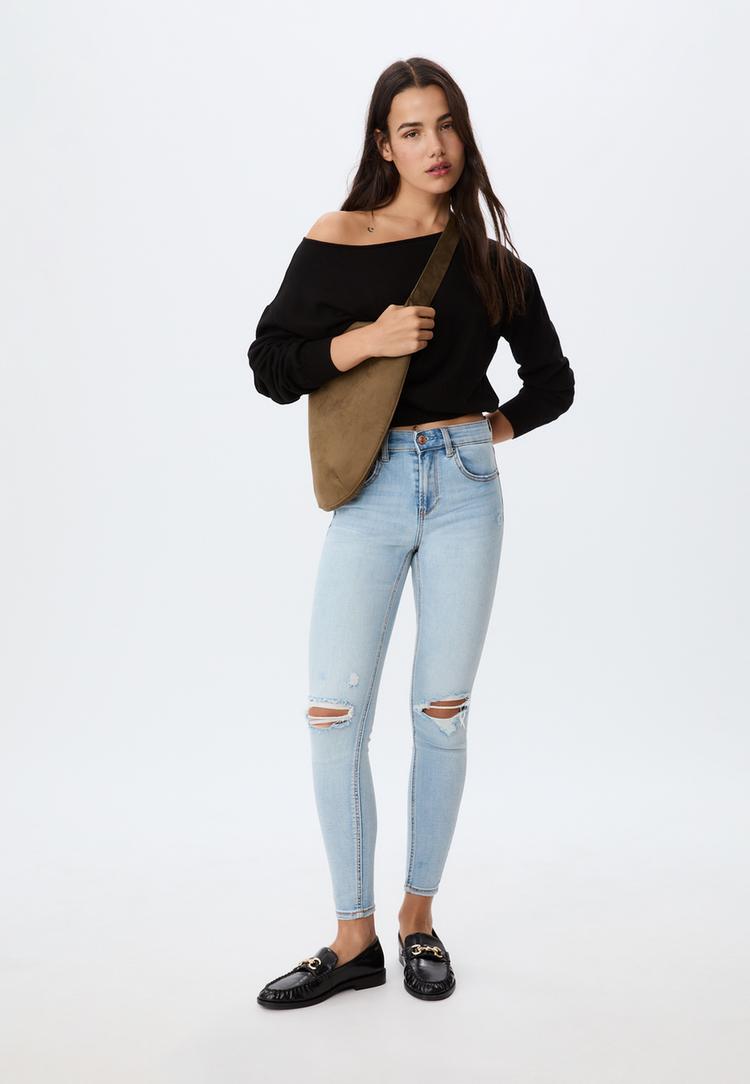 jeans 1420 skinny low waist