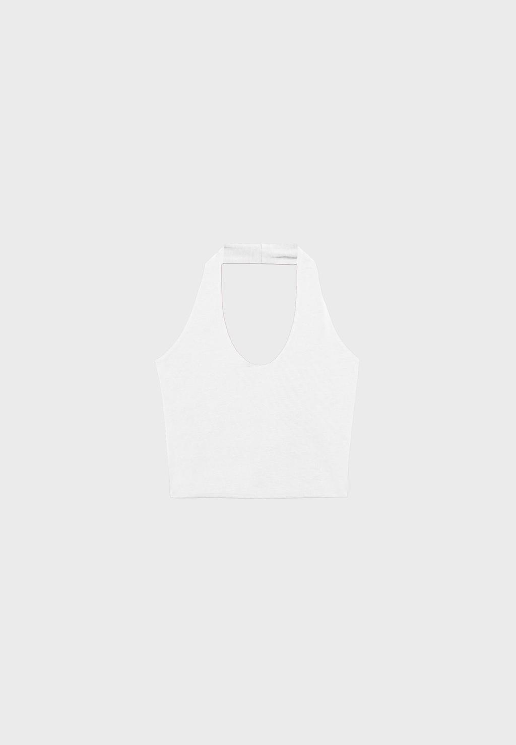Kurzes Neckholder-Top