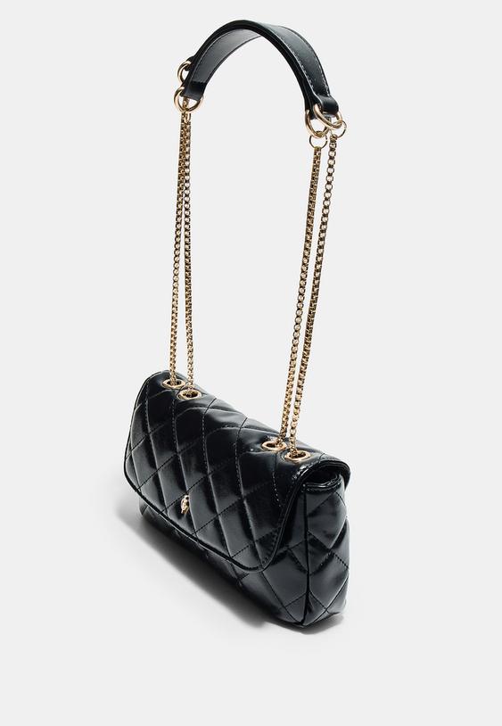sac bandouliere matelasse chaine