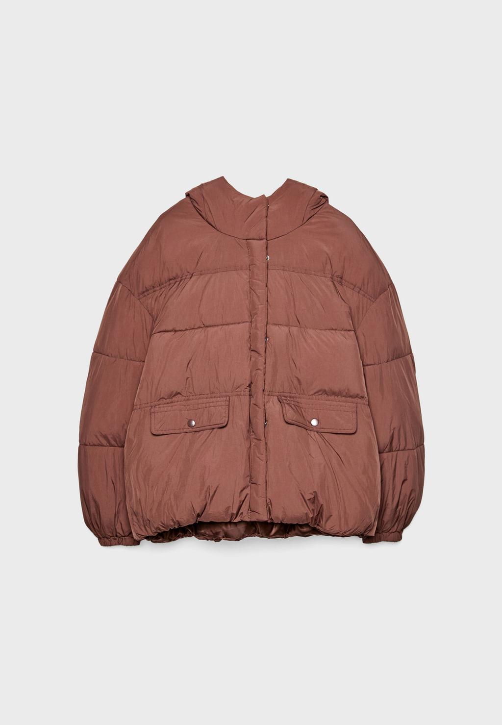 Steppjacke mit Kapuze