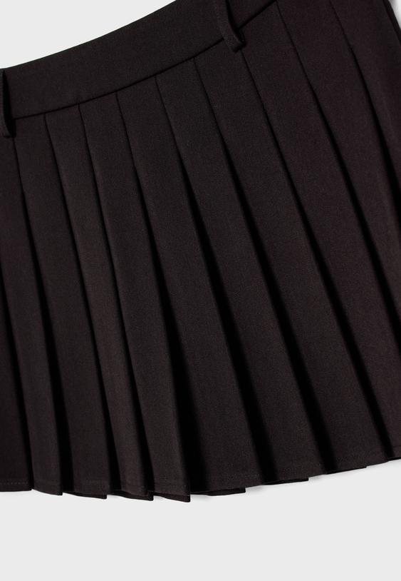 Pileli mini etek - Görsel 9