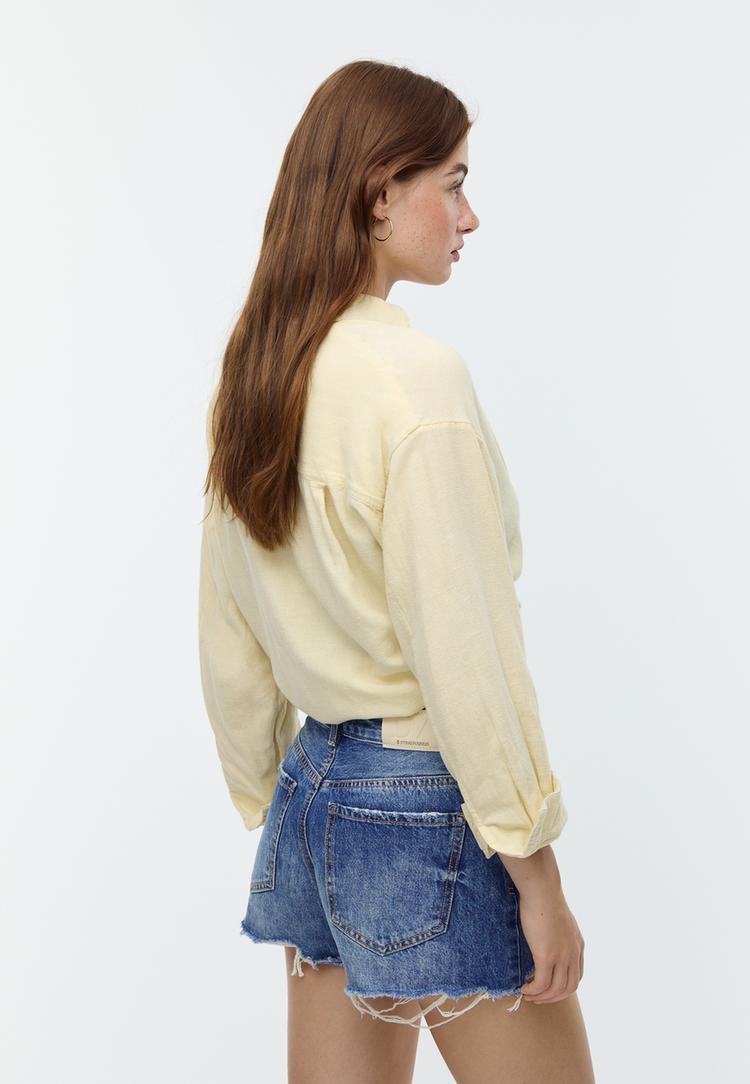 d75 short denim rotos