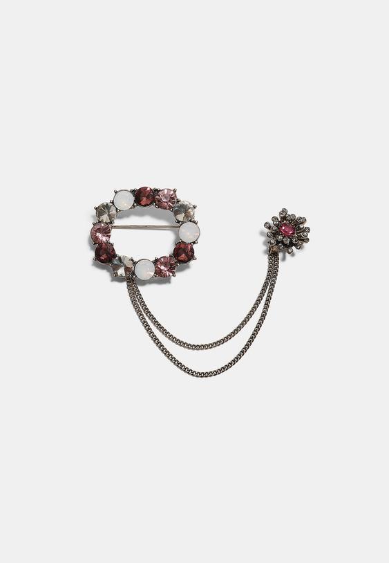 broche chaine bijou