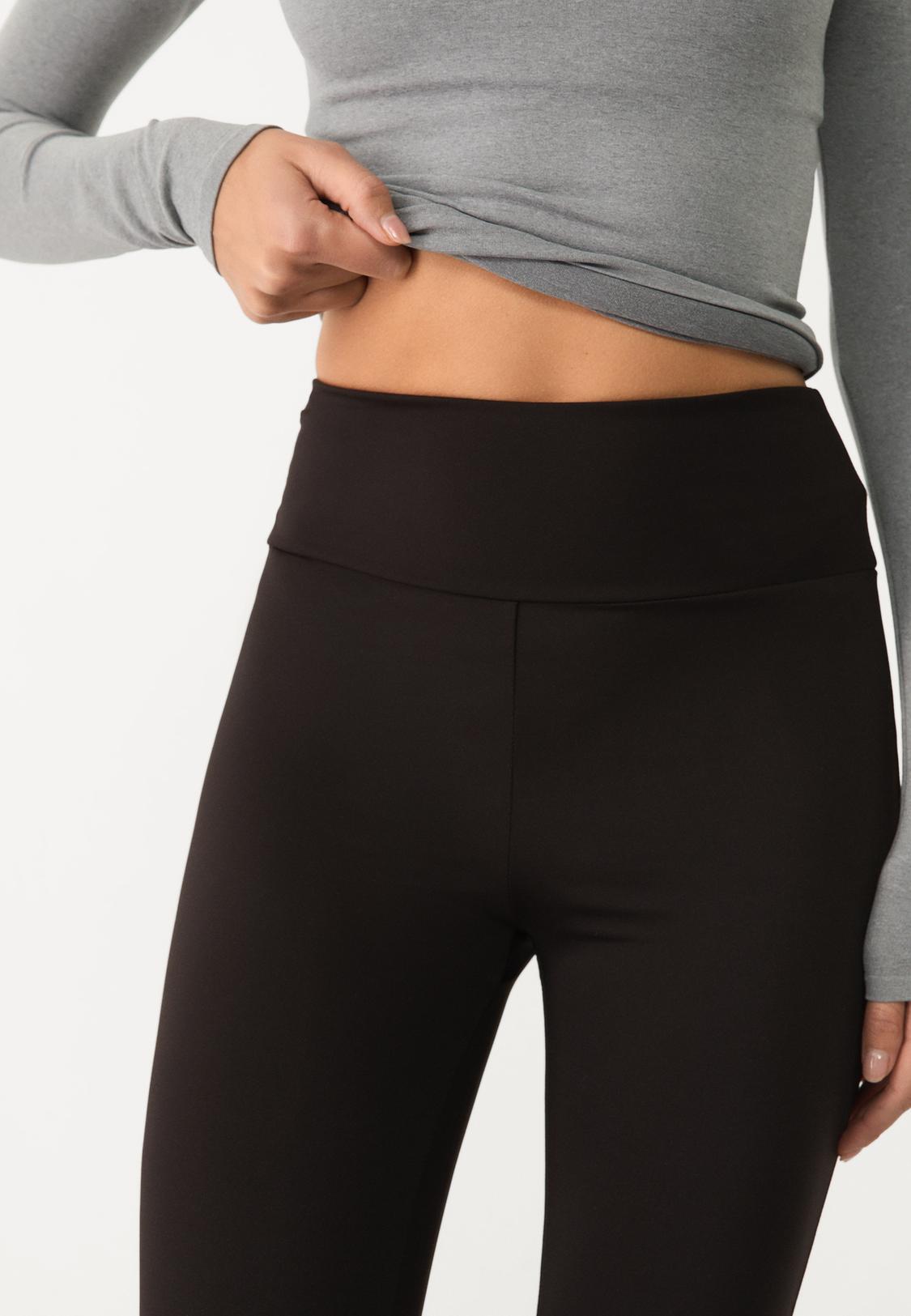 Leggings Neri Maglia Da Leggins Leggings Flare Sculpt Moda Da