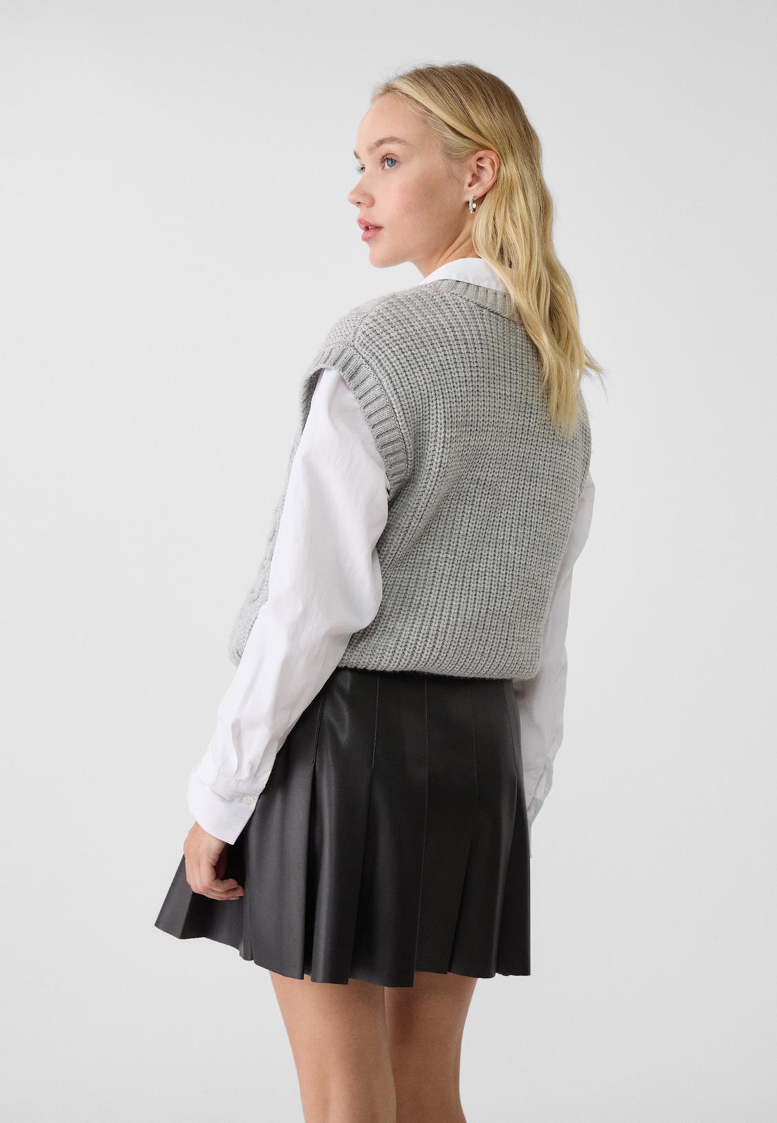 Stradivarius Faldas Mini Falda Tweed Stradivarius Faldas De