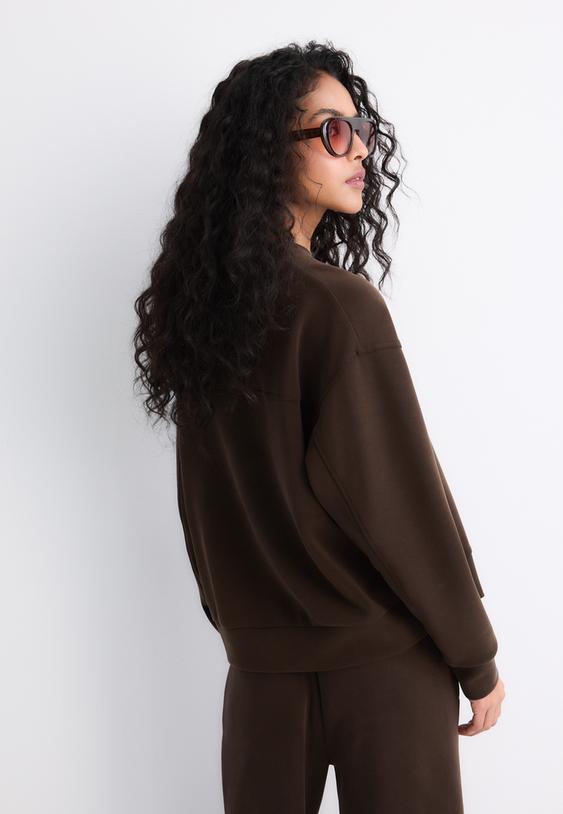 sudadera basica tacto suave