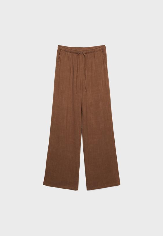 Pantalon fluide en lin