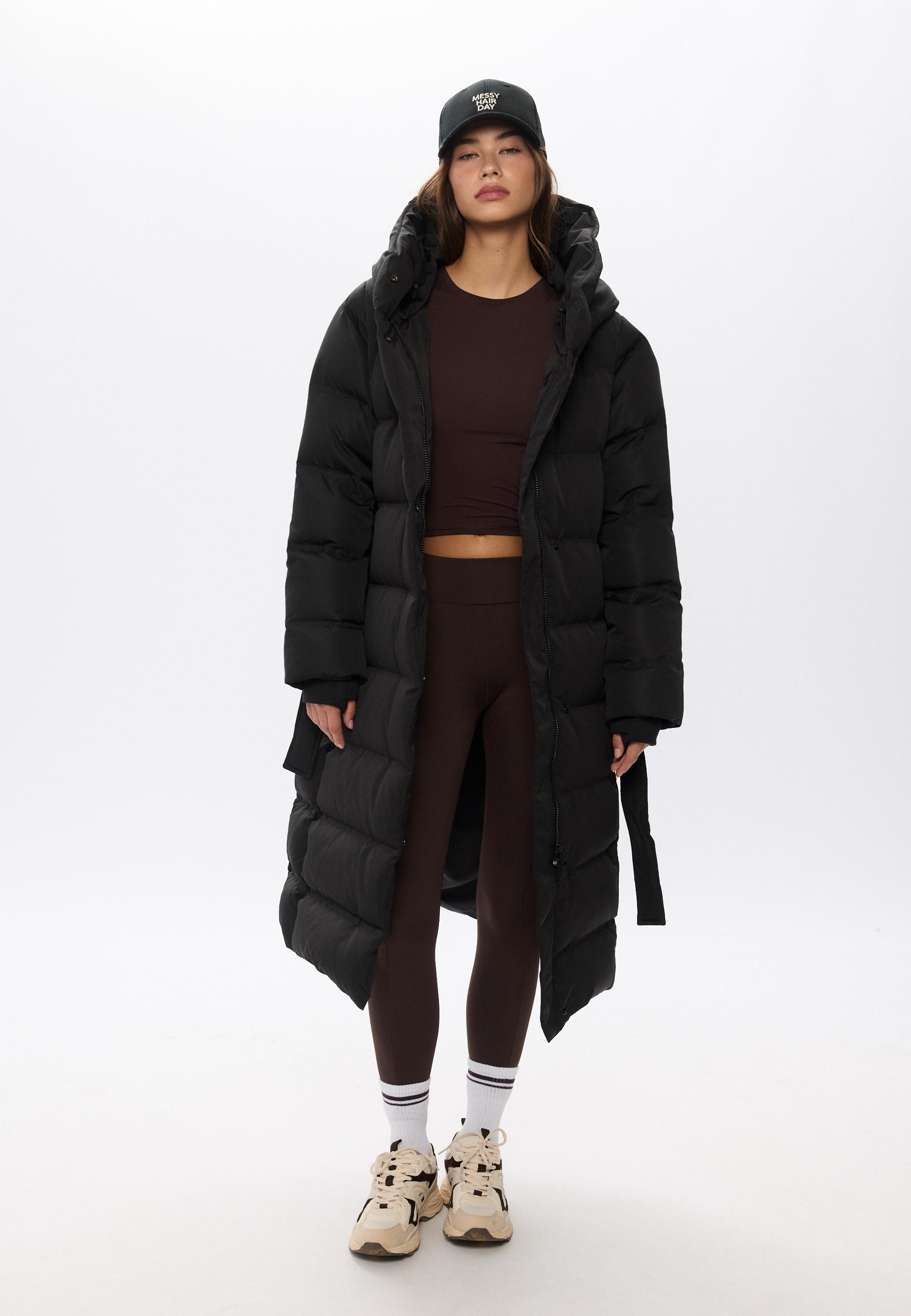 Stradivarius 中綿ジャケット フード付 S（C758） Stradivarius 中綿 