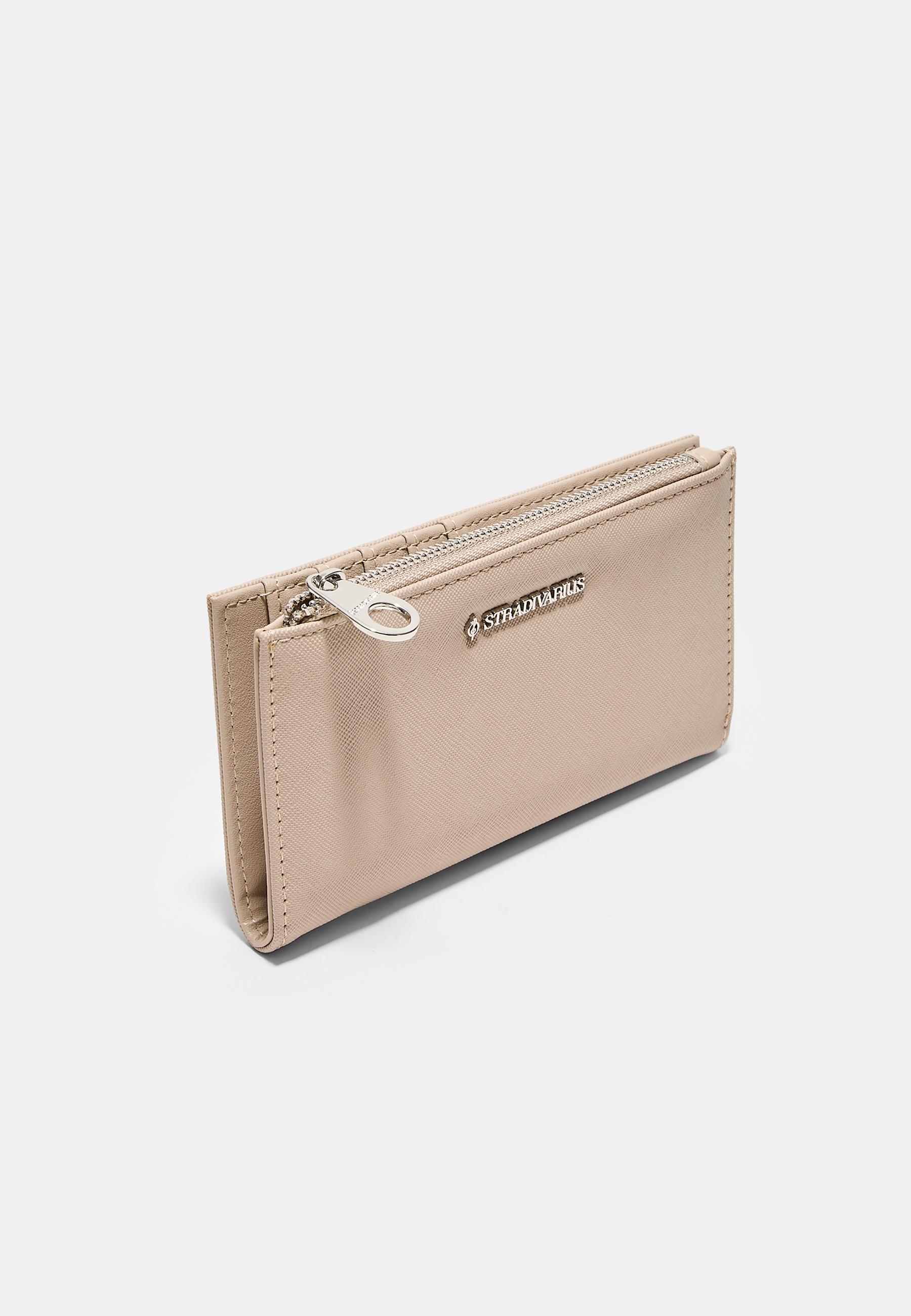 Basic zip-up purse — TRANSPARENT