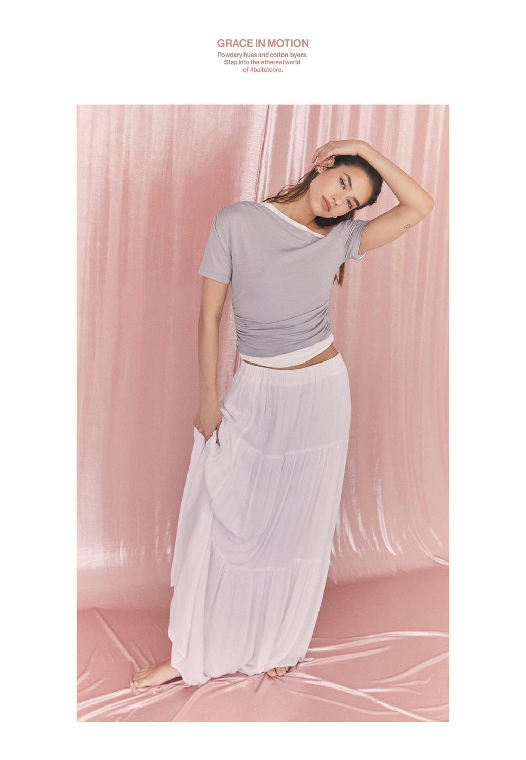 Boho midi etek