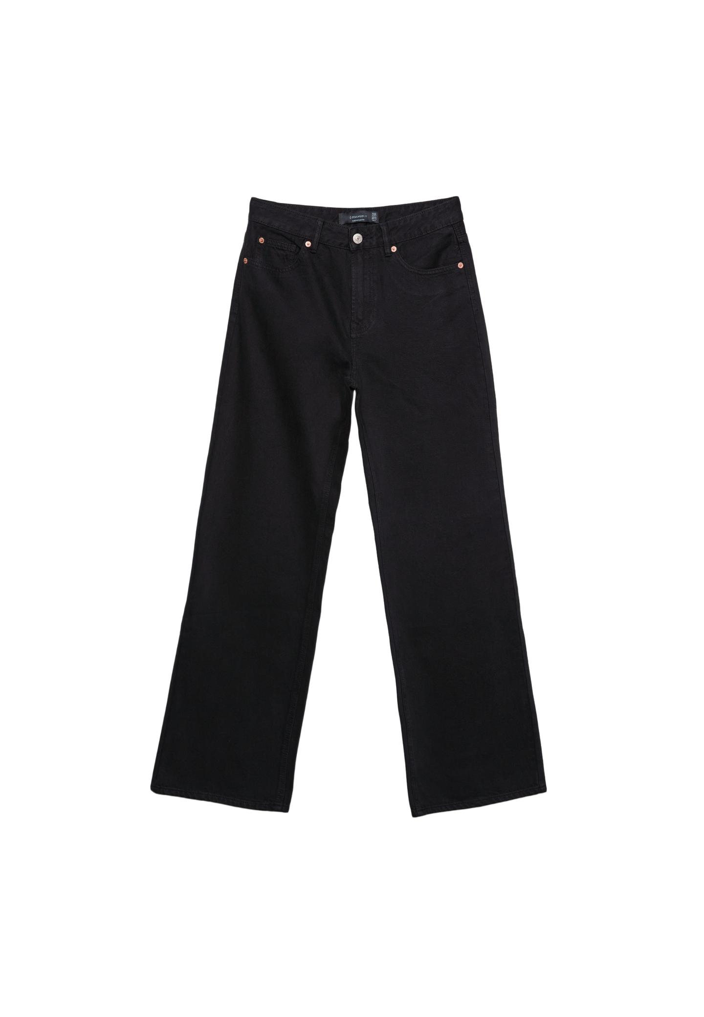 D92 straight geniş paça jean - Görsel 11