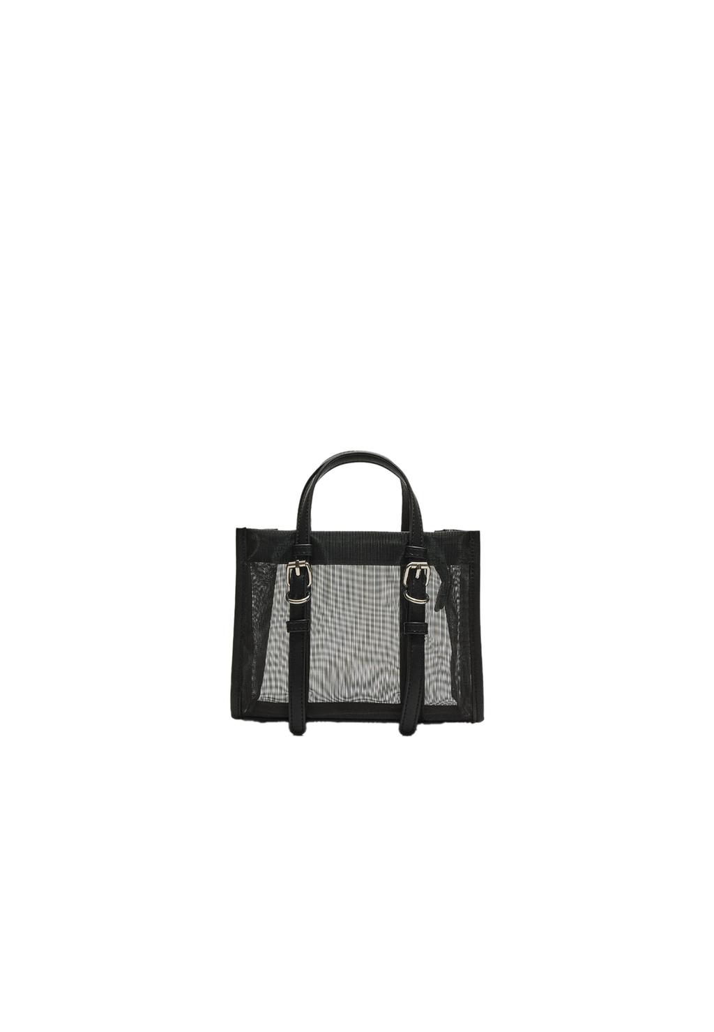 Bolso tote rejilla