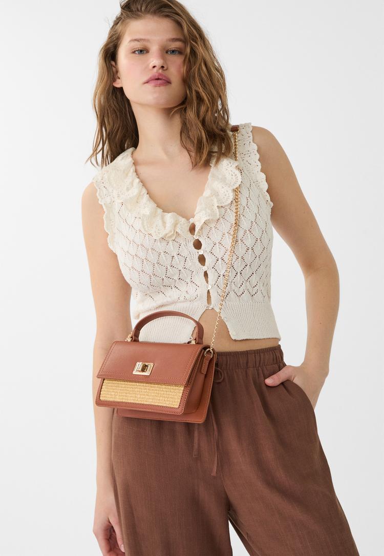 bolso bandolera combinado