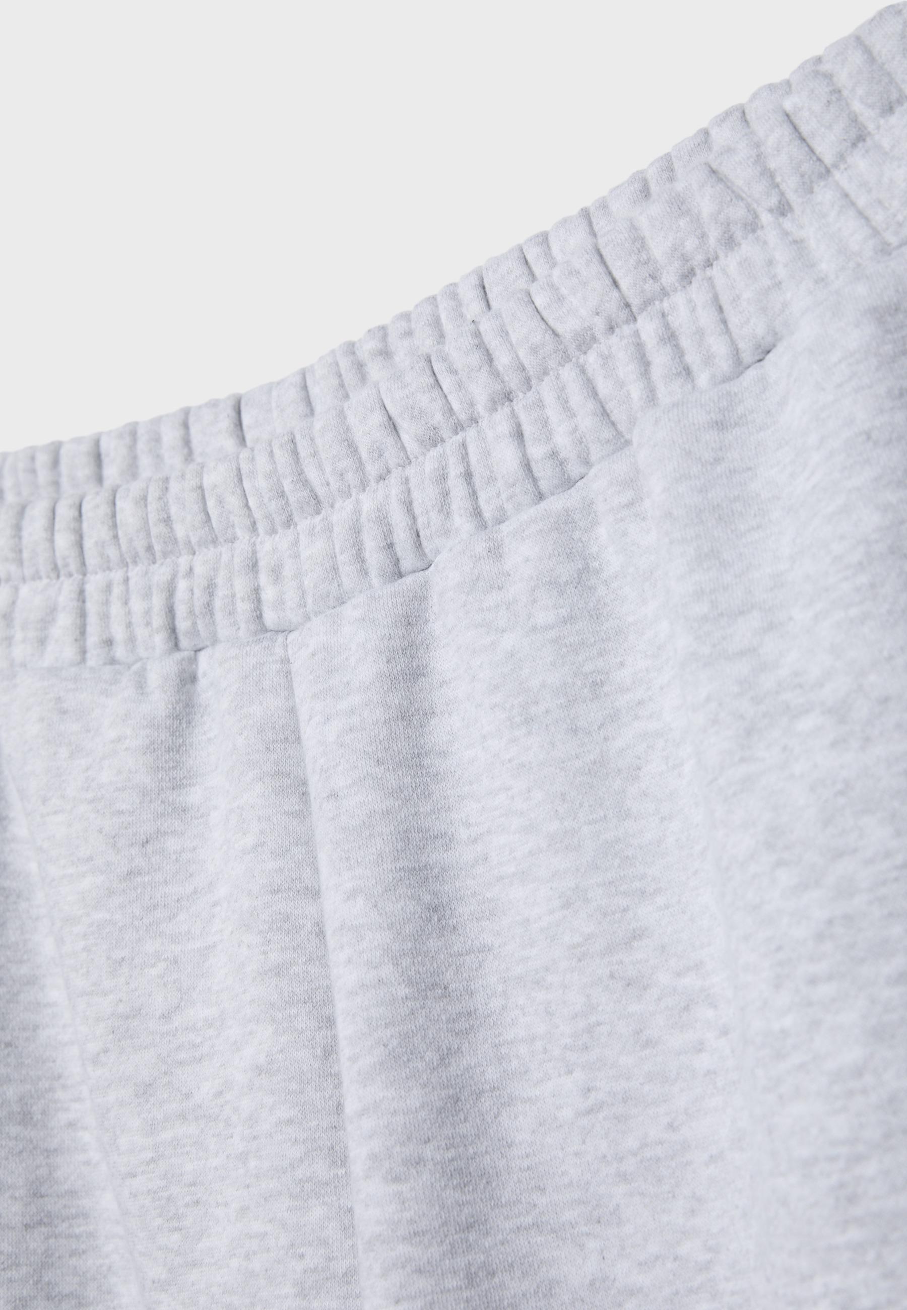 Boyfriend jogger trousers — Grey melange