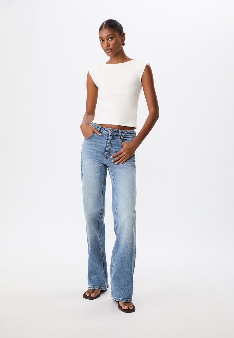 jeans straight confort