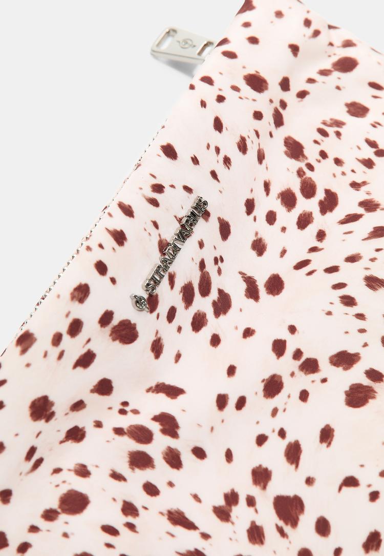 neceser cremallera tejido estampado