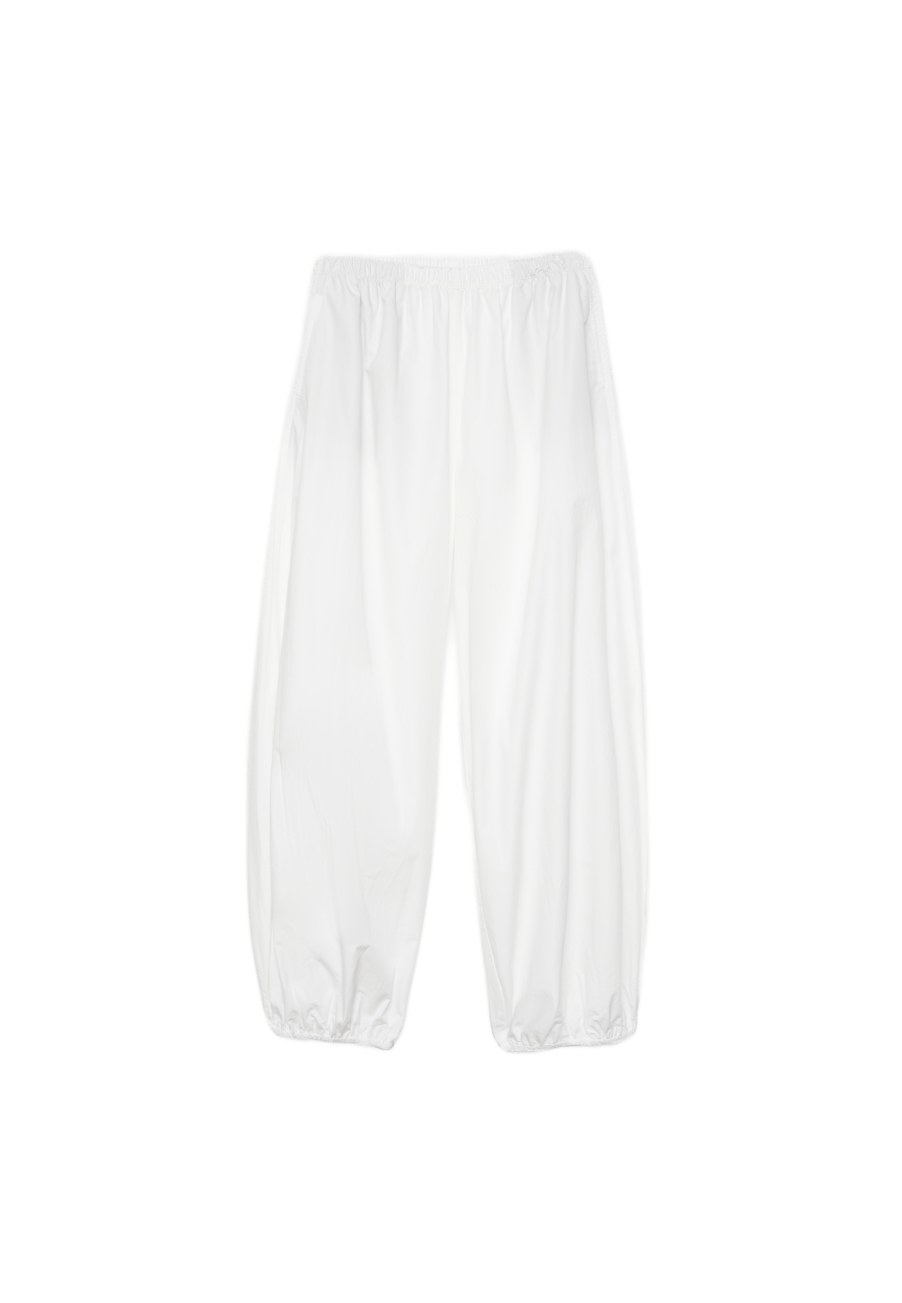 Hacimli poplin pantolon