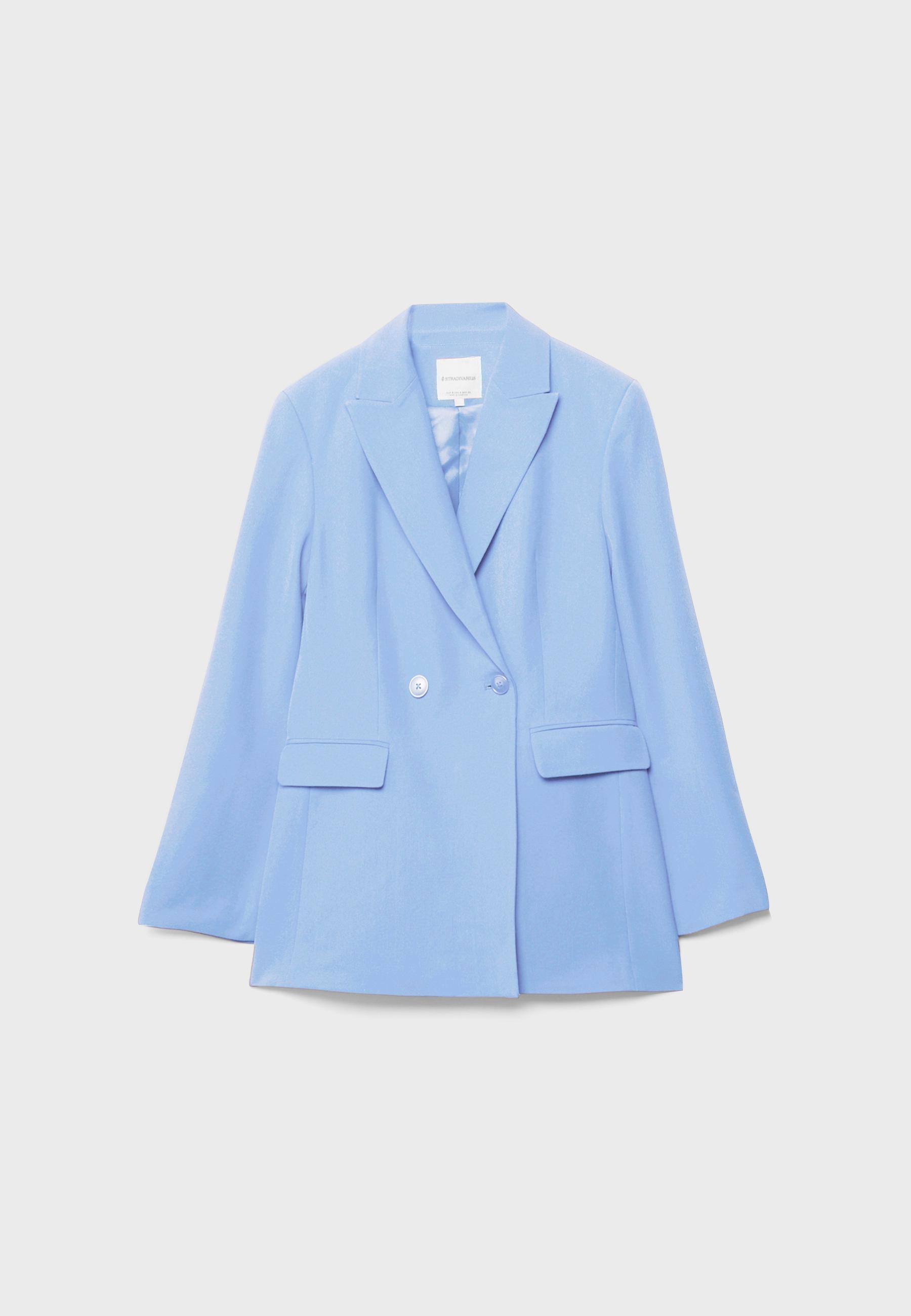 Fitted blazer — Royal blue