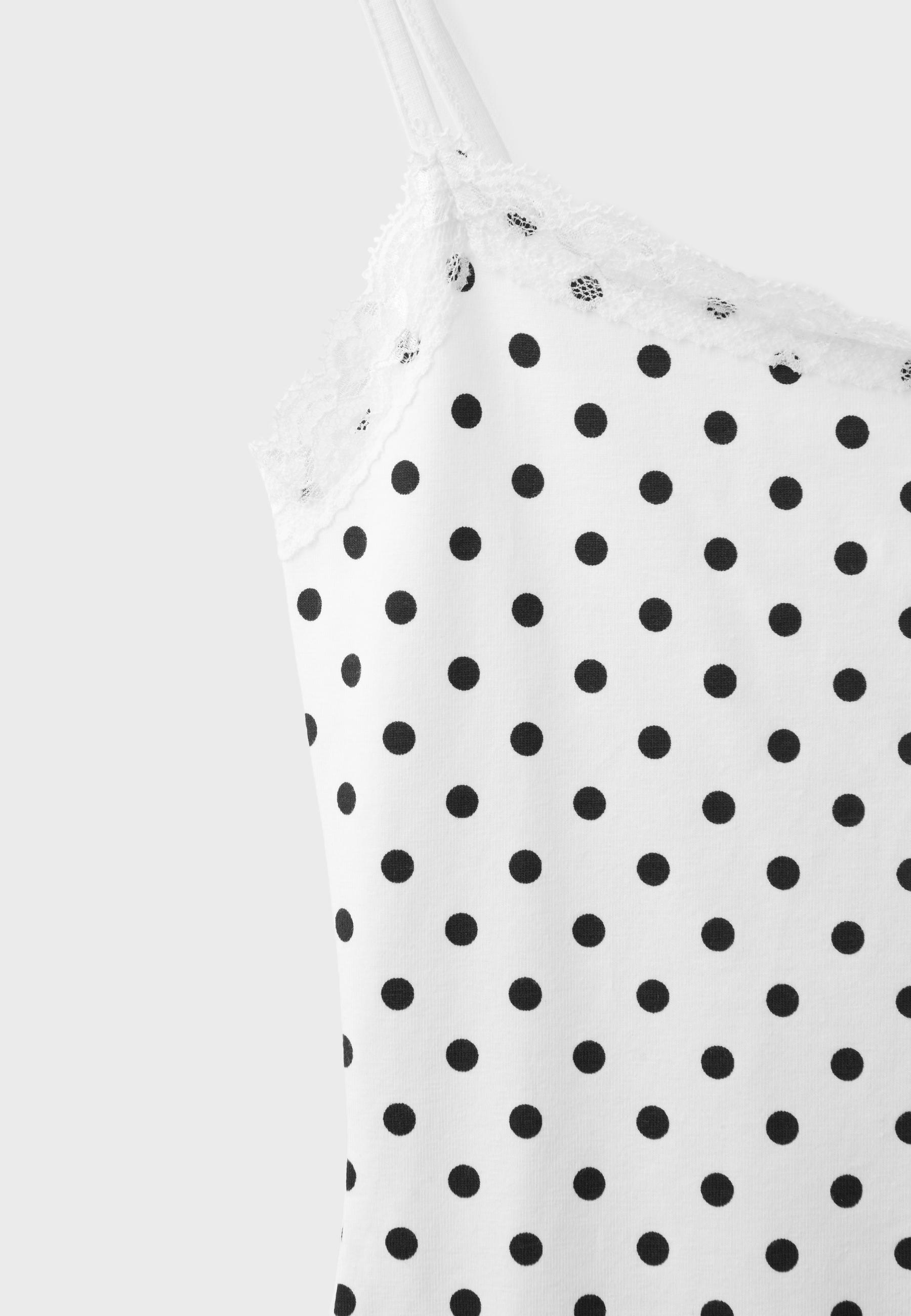 Bodysuit with blonde lace detail — GREY DENIM WASH (alternate view)
