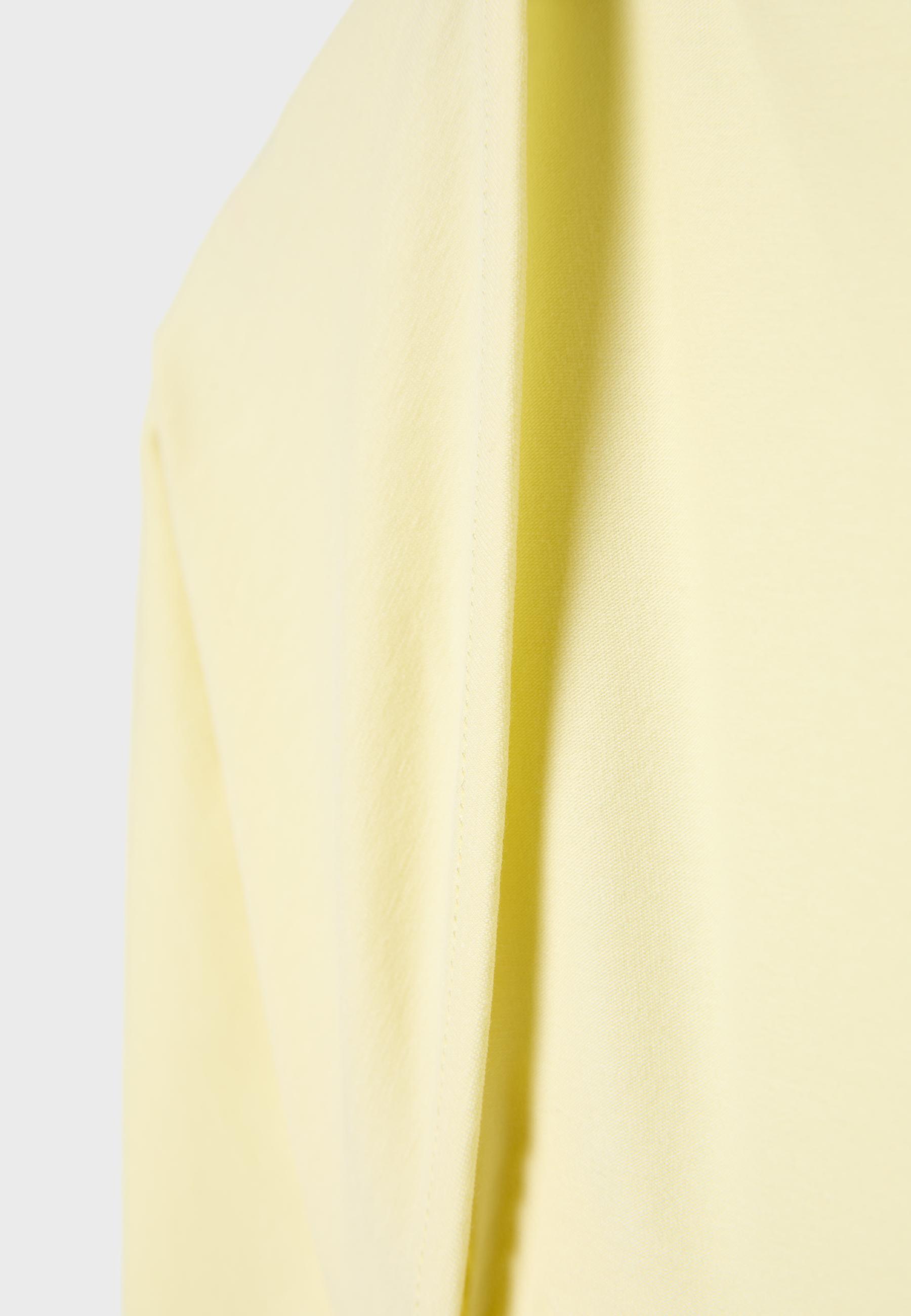 Slim fit long sleeve bolero — Pastel yellow