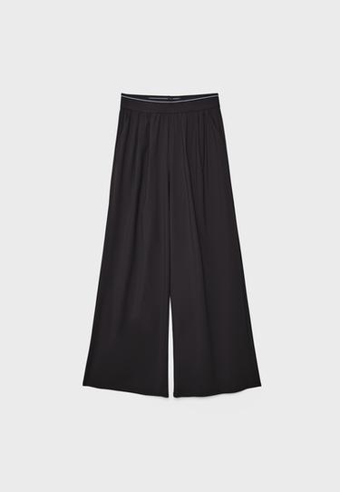 Light tech joggers with elasticated waistband — Black 5