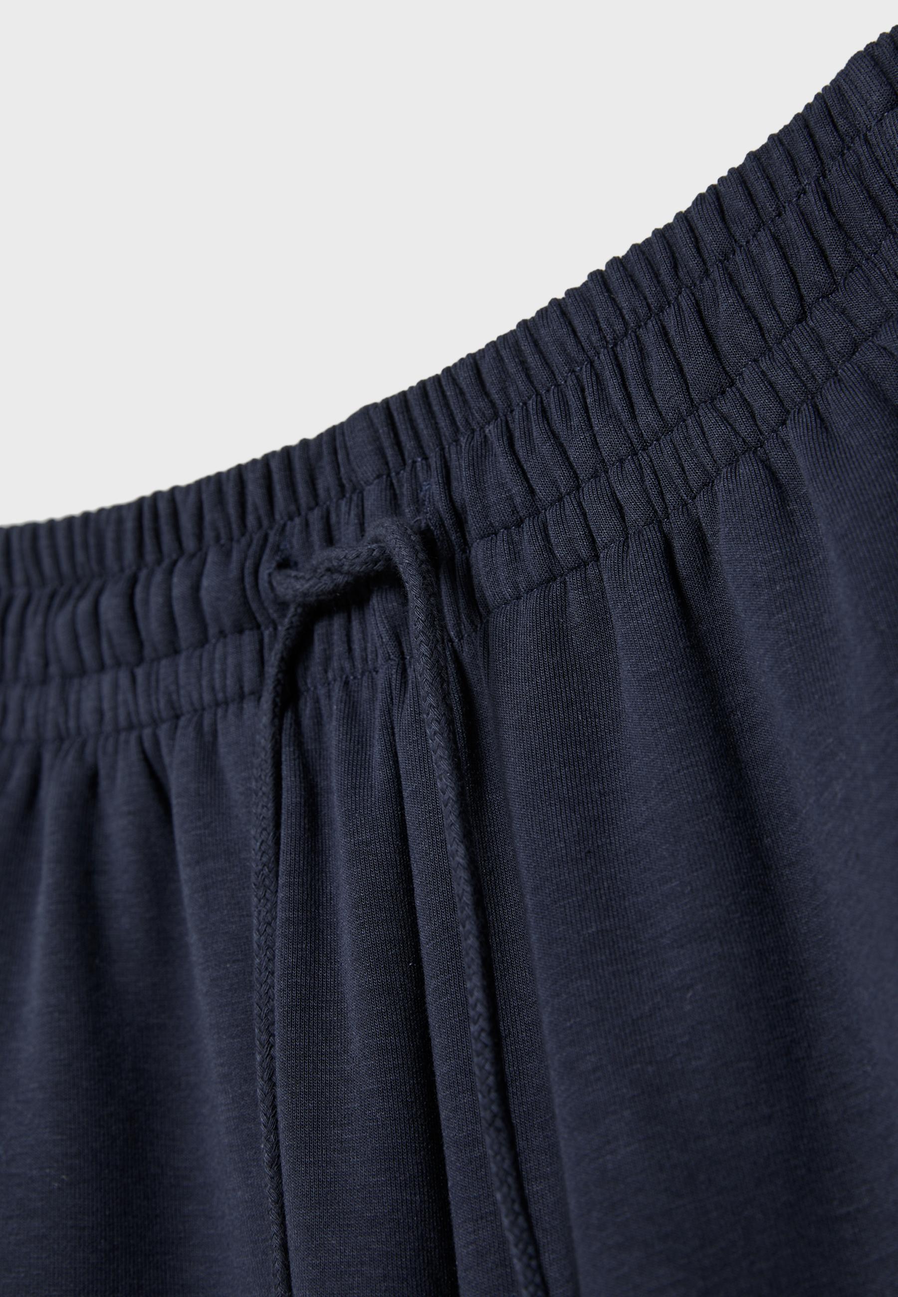 Super barrel jogger trousers — Navy blue