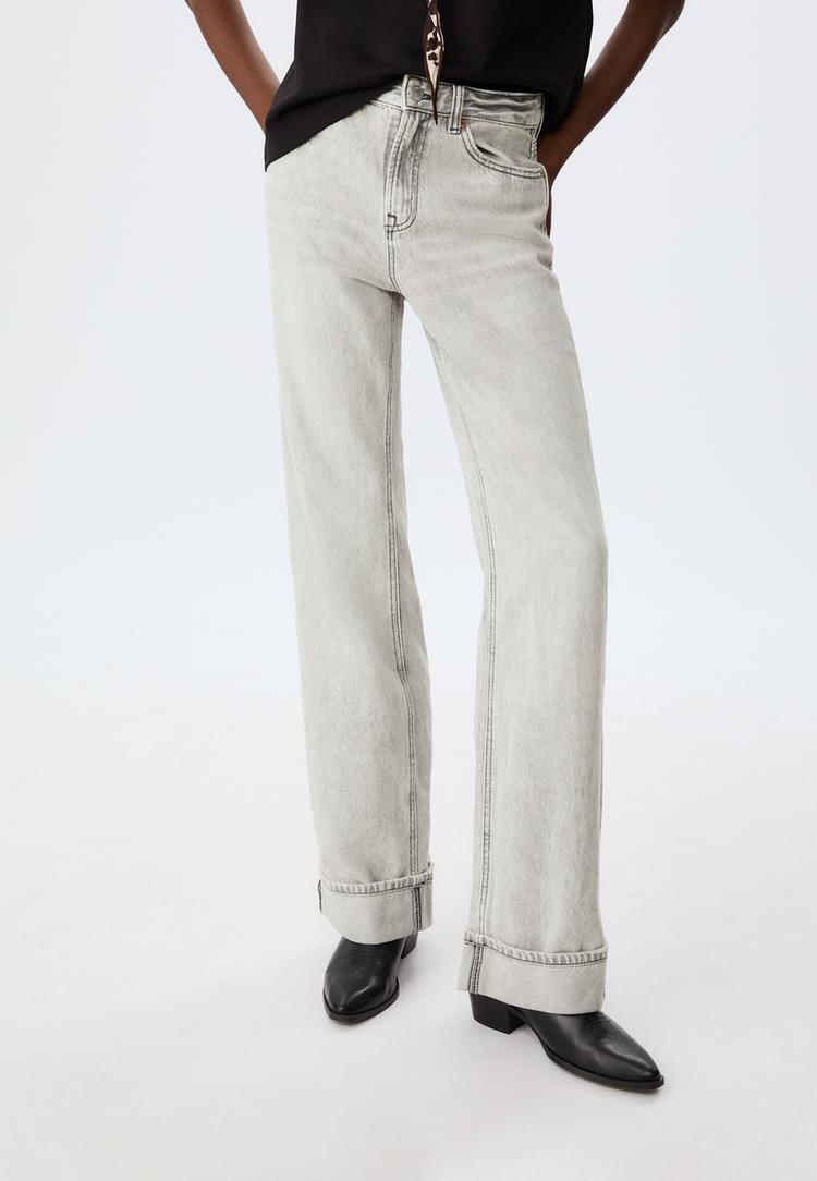 d92 straight wide leg jeans