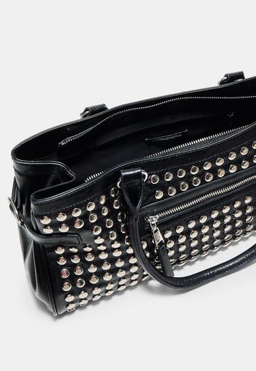Studded shoulder bag — Black 6