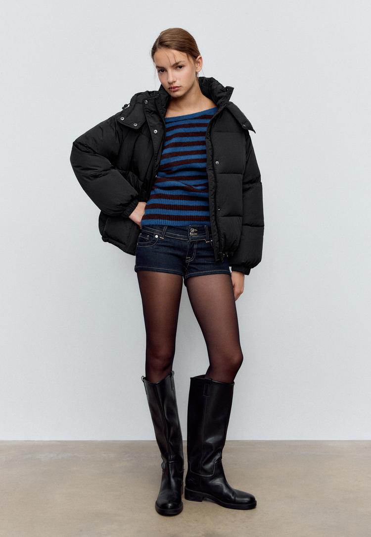 kapusonlu dolgulu ceket