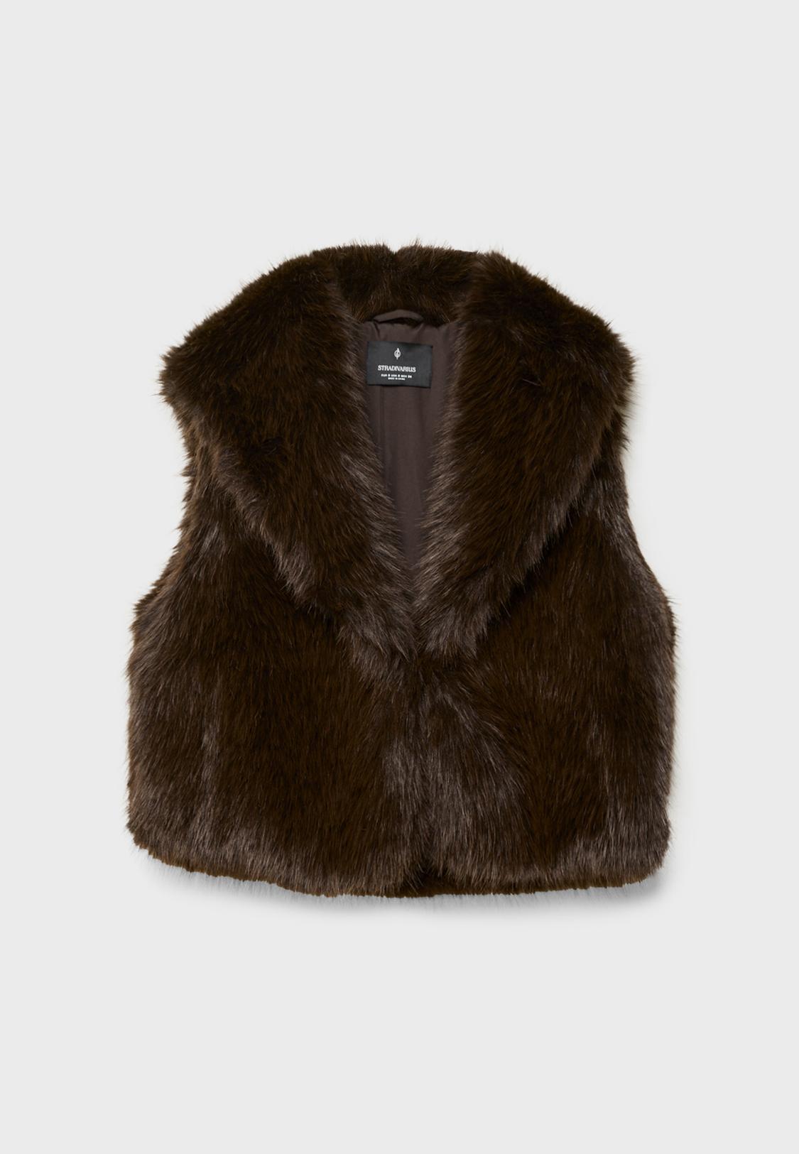 Chaleco efecto pelo Stradivarius Honduras