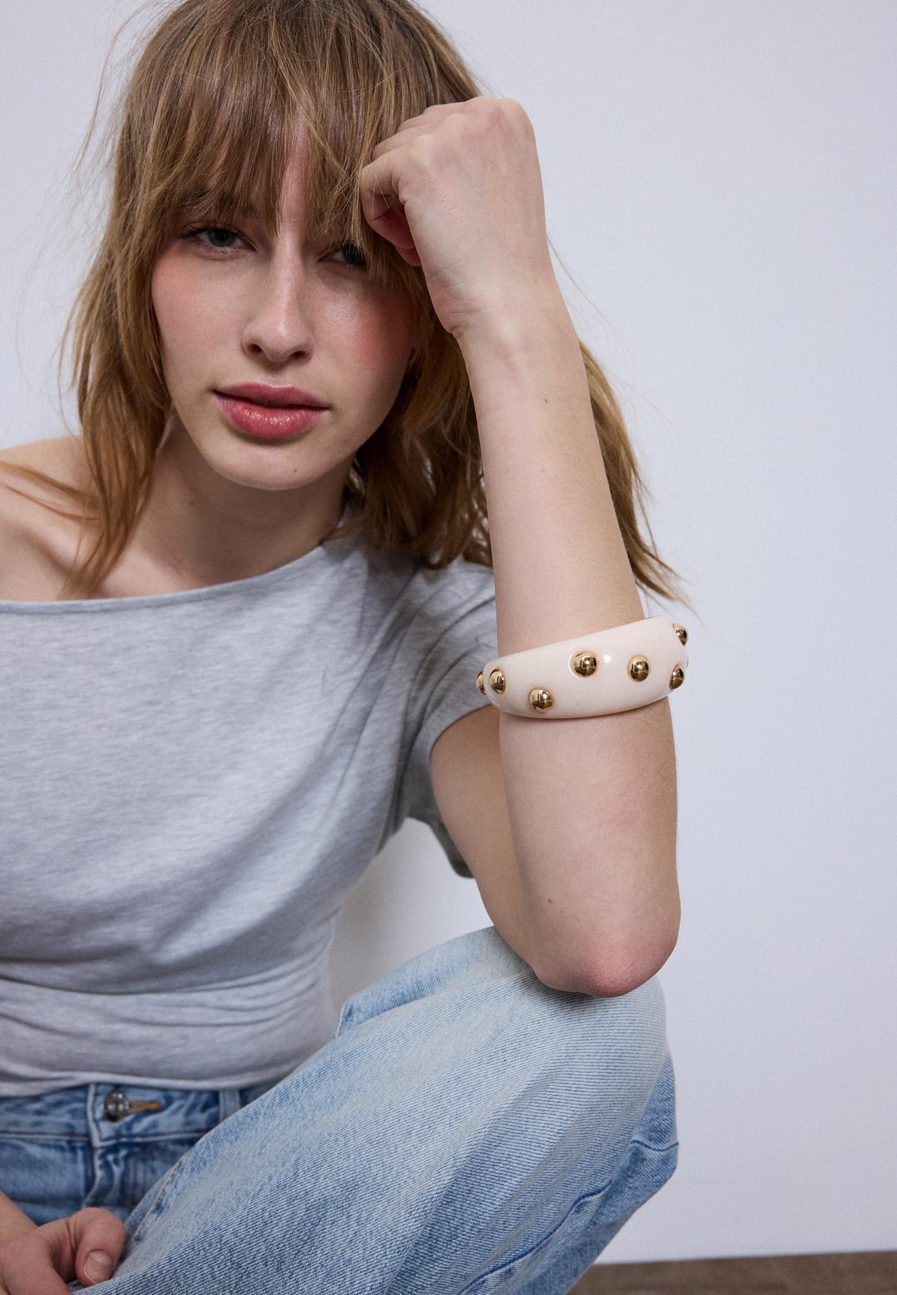 Studded bracelet - Women's fashion | Stradivarius Malta