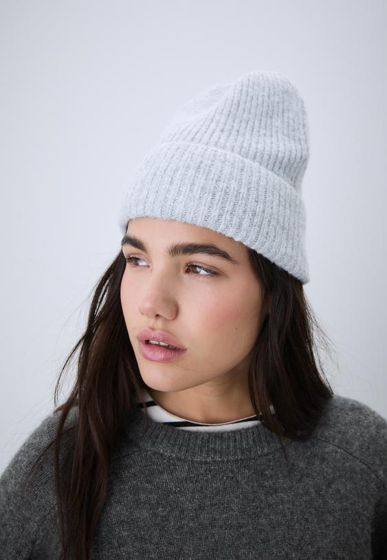 Stradivarius Basic Soft Knit Jumper Dark Grey S