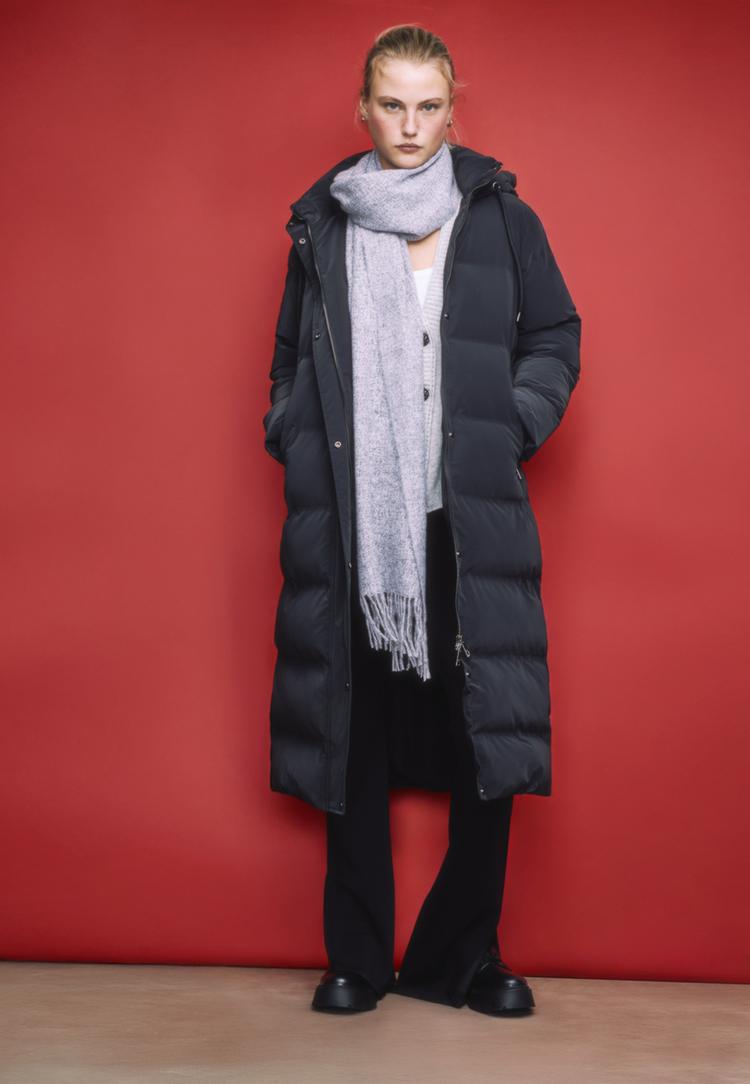 abrigo padding largo