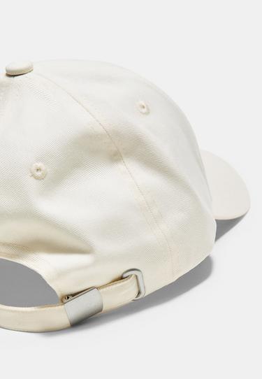 Embroidered cap — Ecru 5