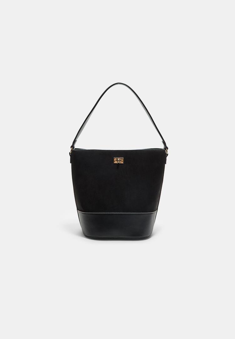 borsa a secchiello combinata