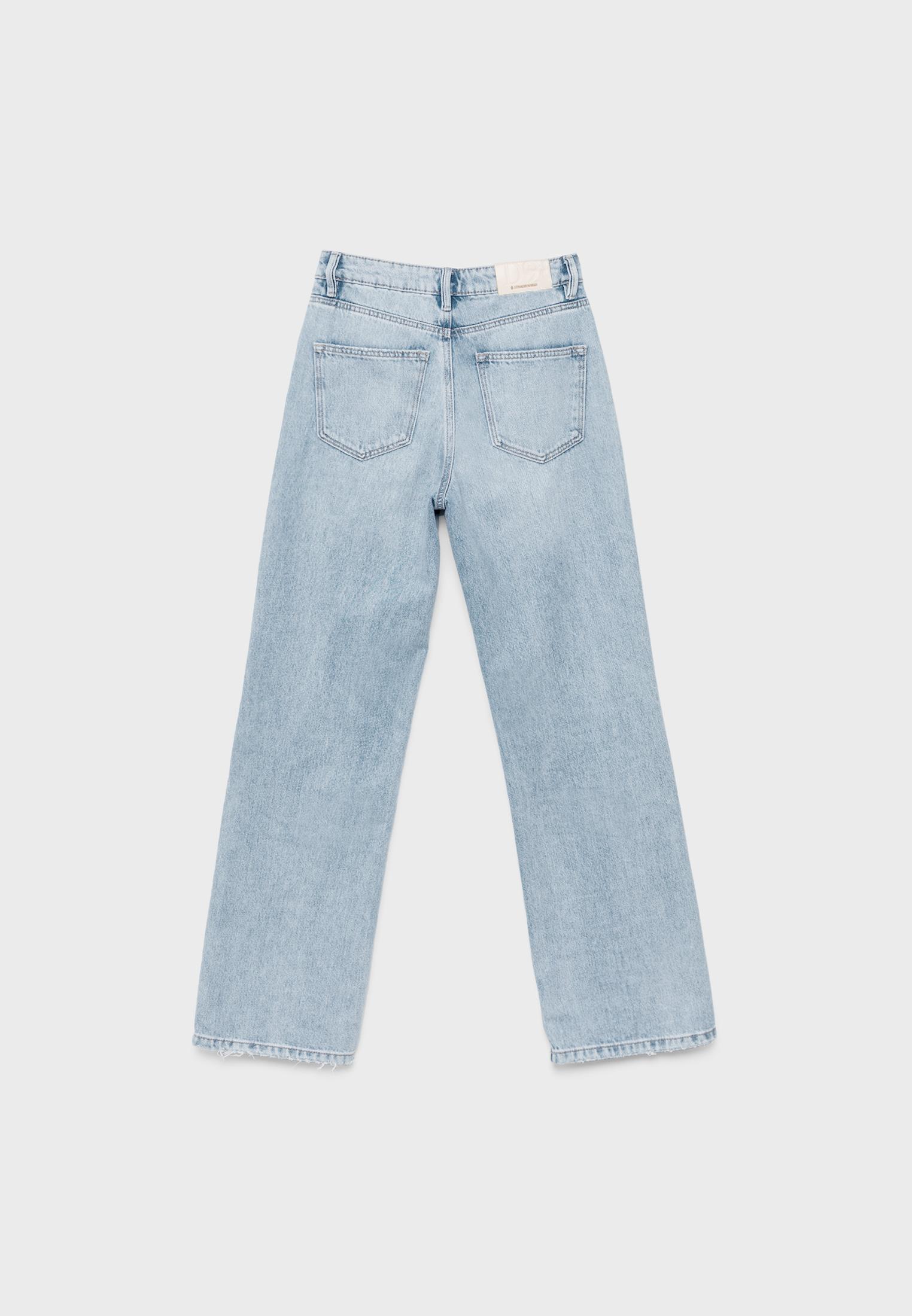 D92 straight fit geniş paça jean - Görsel 33