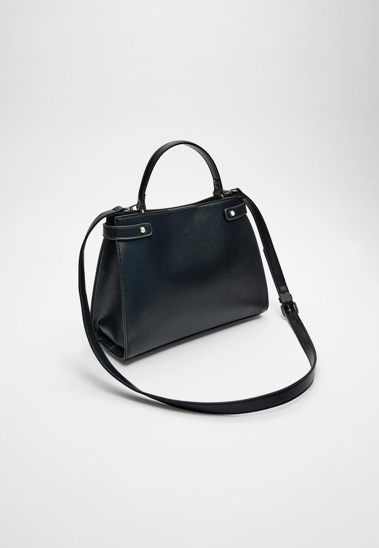 bolso tote hebilla