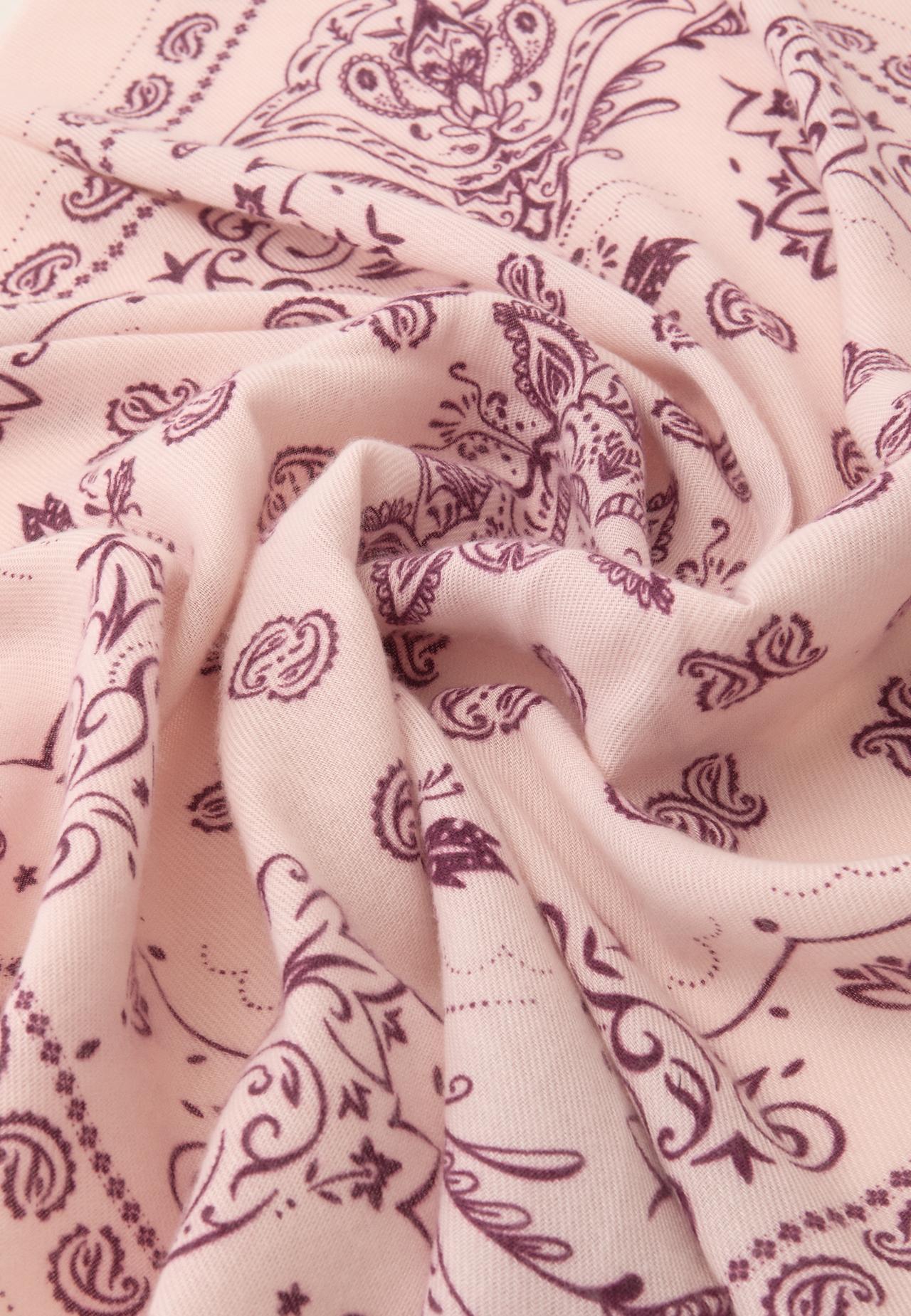 Soft-touch scarf — Pastel pink