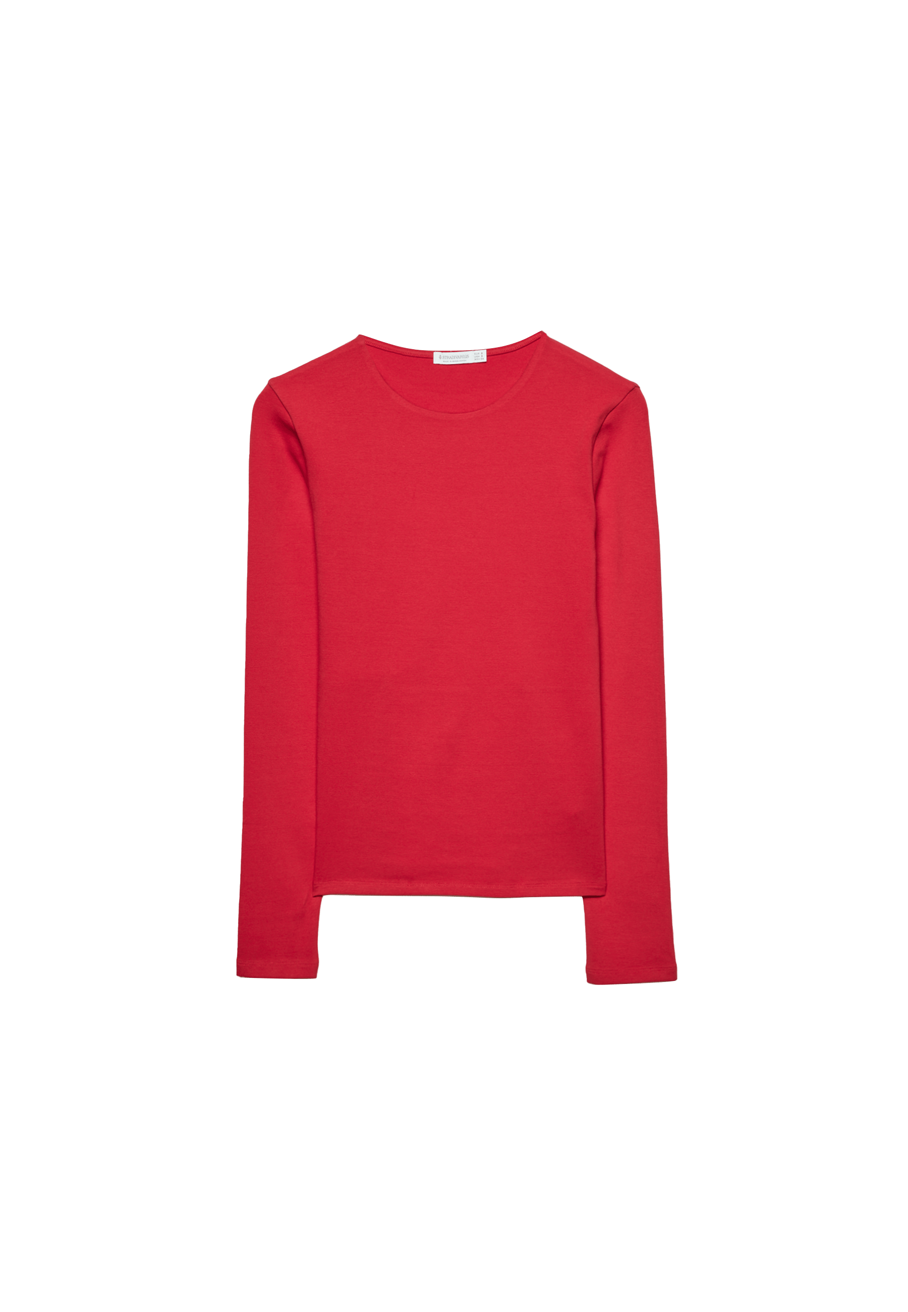 Basic long sleeve T-shirt — Red