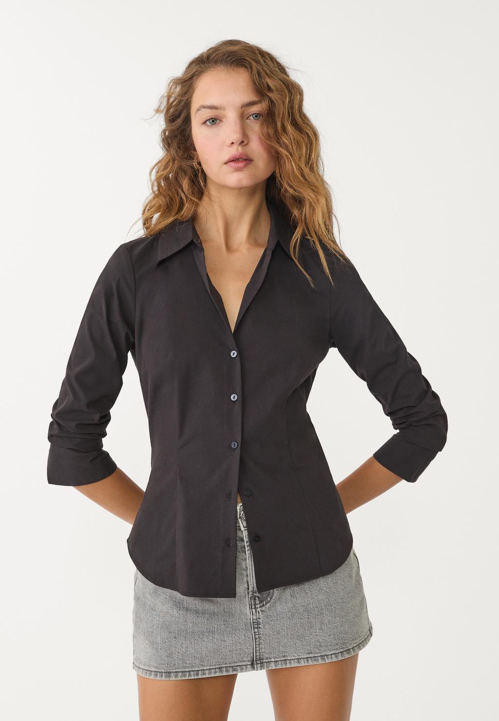 Camicia basic fitted