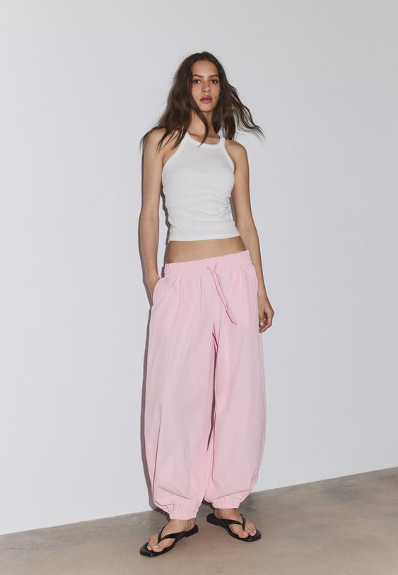 pantalon balloon parachute tecnico