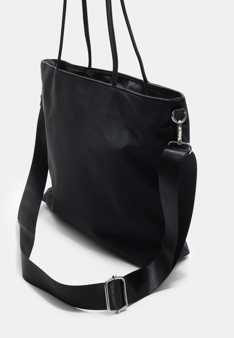 bolso shopper tejido charm