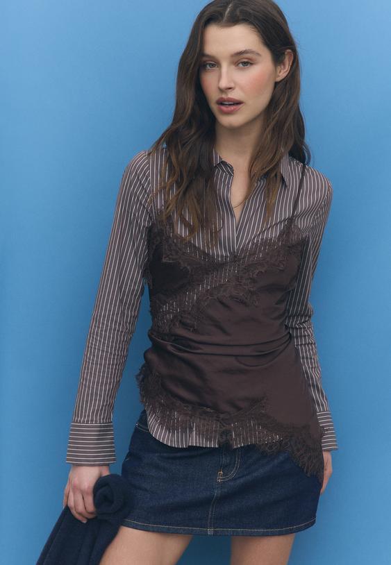 d62 falda pantalon denim