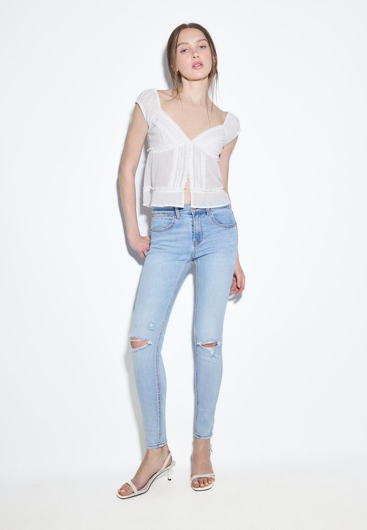 1420 jeans skinny low waist