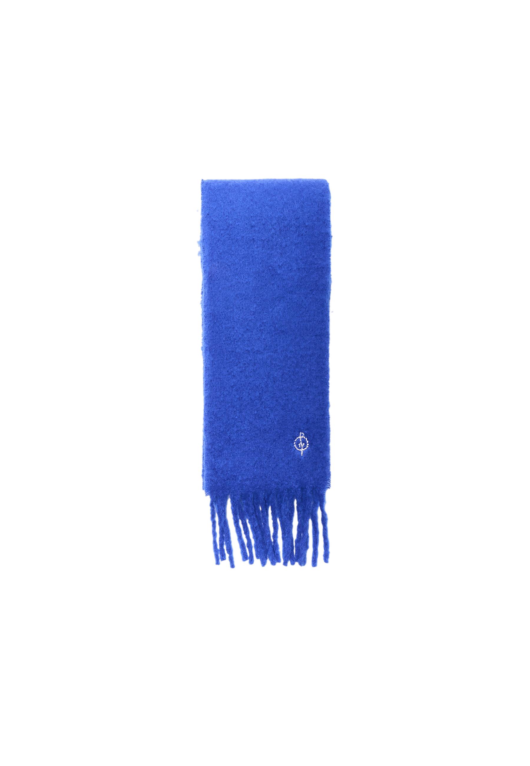 Basic Scarf — Electric blue