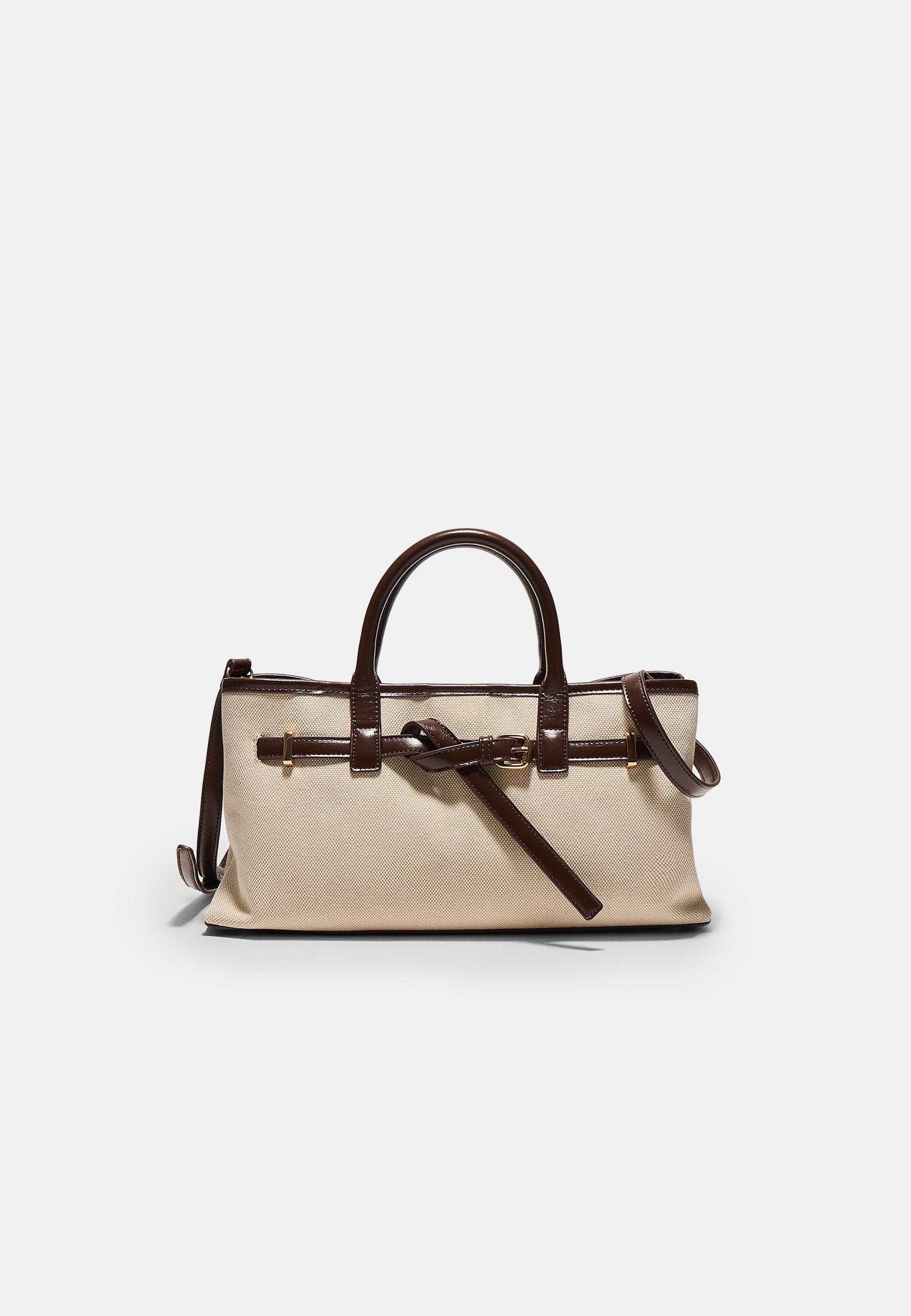Canvas tote bag - Women's fashion | Stradivarius Romania