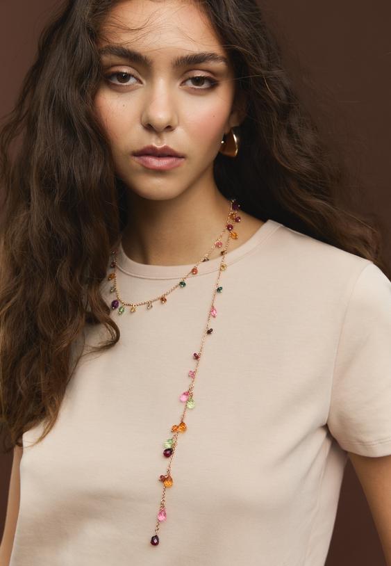 camiseta basica regular tacto suave