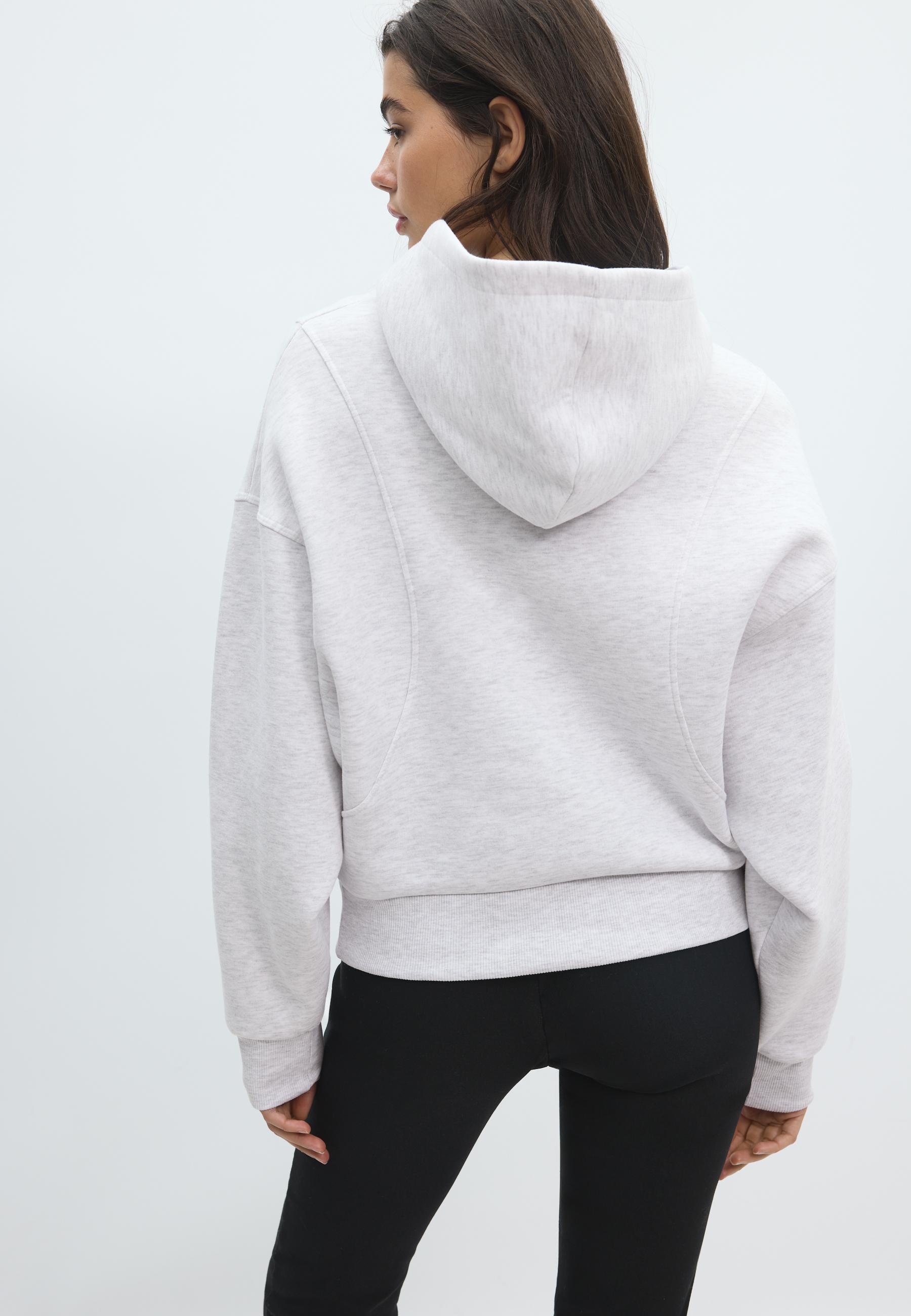 Stradivarius Yazılı kapüşonlu sweatshirt görsel 2